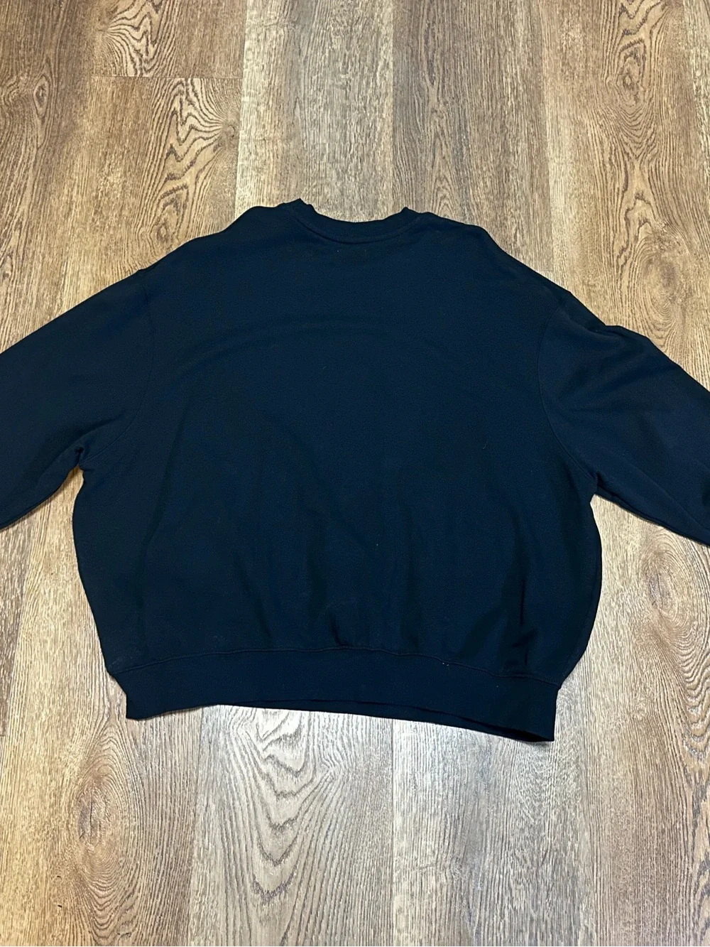 XXL VIRGIN VOYAGES Black Crewneck Sweatshirt with Red Logo